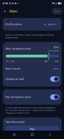 Alert settings